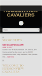 Mobile Screenshot of hudsonviewcavaliers.com